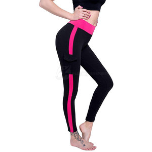 Women's XL <b>Slim</b> Fit Active Fitness <b>Leggings</b> Customizable Private Label Mid Solid Plus Spandex <b>Leggings</b> Elastic Waist Most - Product Image 2