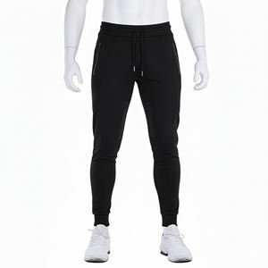 Longue longueur hommes empilés Joggers poche Street Wear pantalons de survêtement Cargo pantalon Flare pantalon Design personnalisé pantalon de survêtement décontracté - Product Image 4