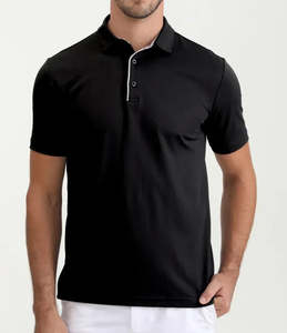 Camiseta Polo personalizada con logotipo bordado con marca personalizada, costura premium y ropa profesional - Product Image 2