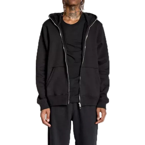 Oversized Embroidered Streetwear Hoodie for Men Women Unisex Casual Pullover Sweatshirt 100% Cotton Fleece Breathable Loose Fit - Product Image 1