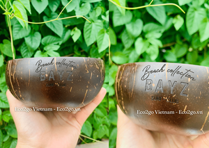 Cuencos de coco de alta calidad/Juego de cuencos y cucharas de coco/Cuenco de vela de coco al precio más barato de Eco2go Vietnam - Product Image 6