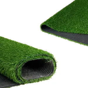 6.56英尺x 16.5英尺x 1.18英寸滚动人造草逼真的室内室外地毯假草草地毯，用于美化铺面