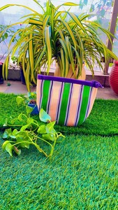 Eco-Friendly Custom Striped Travel Beach <b>Tote</b> <b>Bag</b> Recycled <b>Nylon</b> Cosmetic Toiletry Pouches Reusable <b>Zipper</b> Logo Shopping <b>Bags</b> - Product Image 2