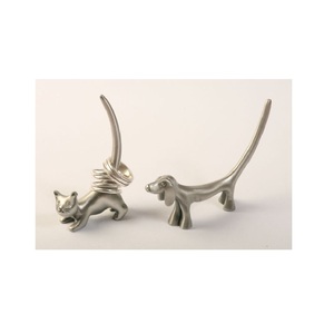 Plateau de gravure en métal en acier inoxydable, porte-bague de bijoux, support en forme d'arbre, bibelot plat pour bijoux, Bracelets, boucle d'oreille - Product Image 5