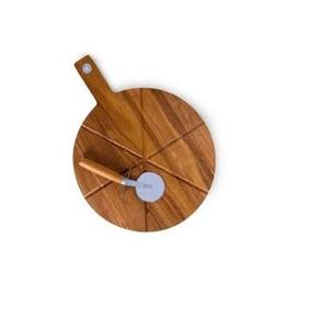 Planche à découper multifonctionnelle en bois à texture de grain d'extrémité pour la station de préparation, la découpe et le service pour satisfaire tous les besoins de la cuisine - Product Image 6