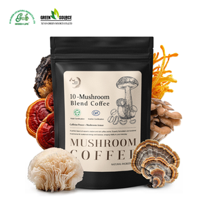 Biologische Champignonkoffie 10 In 1 Blend Leeuwen Manen Chaga Reishi Cordyceps Functionele Brain Wellness Veganistische Kruidensupplement Focus - Product Image 5