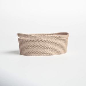 <b>Rattan</b> basket with integrated handle Handmade Storage Baskets Natural <b>Rattan</b> Modern Multifunction Made in Viet - Product Image 1