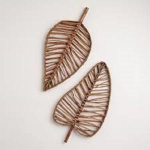 Dernière forme de feuille Nouveau design Art mural Décoration Hom & Hotel Vente en gros Meilleur art mural décoratif de qualité supérieure à vendre - Product Image 2