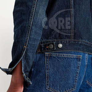 Nuevo en stock Chaqueta vaquera para hombre El mejor diseño disponible en diferentes colores Chaqueta de invierno vaquera para hombre - Product Image 3