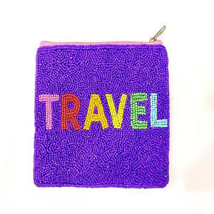 Vente chaude À La Main Sac À Main Perlé Dolly Parton Pochette Polyvalent Cosmétique Organisateur Mini Pochette Graine Perlée Facile De Stockage Porte-Monnaie - Product Image 4