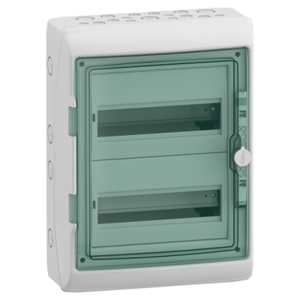 Per SCHNEIDER ELECTRIC 13433 Kaedra Contenitore Modulare per Dispositivi 2 X 12 Moduli 2 Blocchi Terminali - Product Image 1
