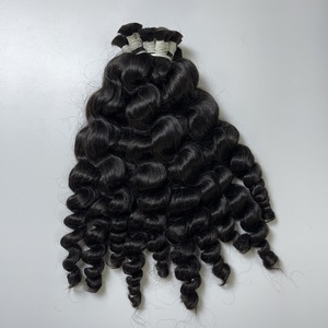 Extensiones de Cabello Virgen de la Mejor Calidad, Ondulado Natural, Ondulado Profundo, Doble Trama a Máquina, Cabello Humano Vietnamita 100% - Product Image 6