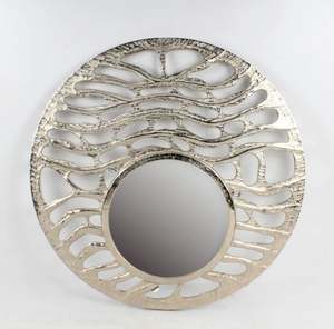 Best Selling <b>Square</b> Shape Aluminum Nickle Plated Silver Mirror Frames for Home and Wall Decoration Mirror Frames - Product Image 2