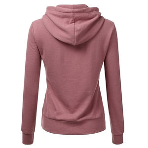 Pull à capuche élégant pour femmes, tissu doux, confortable et décontracté, avec capuche et manches longues, idéal pour l'automne au quotidien. - Product Image 4