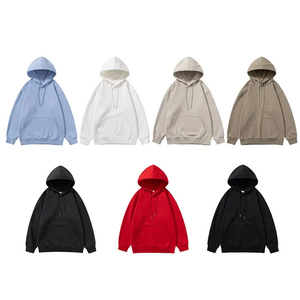 Nouvelle Arrivée – Sweat à Capuche Décontracté en Coton Lavé, Plusieurs Couleurs, Vente en Gros, Coupe Ample pour Homme, Printemps-Automne - Product Image 1