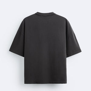 Camiseta de algodón puro en blanco personalizada al por mayor para hombres, camiseta lavada con ácido de la mejor calidad más vendida para hombres - Product Image 5