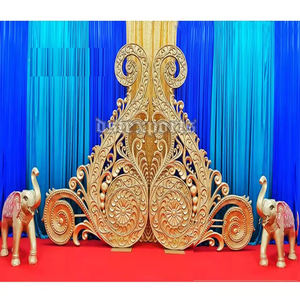 ฉากหลังงานแต่งงานทันสมัย ลายเพสลีย์ แผงฉากหลังเวทีงานแต่งงานรุ่นใหม่ แผงฉากหลังงานแต่งงานแบบใยแก้ว ออสเตรเลีย - Product Image 1