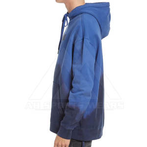 เสื้อฮู้ดแขนยาวสำหรับผู้ชายทรงเข้ารูปมีฮู้ดแบบสวมหัวพร้อมโลโก้และป้ายยี่ห้อ - Product Image 3