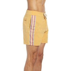 2023 <b>Men's</b> Casual Summer Sports <b>Shorts</b> Quick Dry High-Waist Breathable Knitted Design With Beach <b>Pattern</b> Fitness Style - Product Image 4