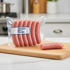 Hot Dogs de porc et de bœuf surgelés de haute qualité Vente en gros de qualité supérieure pour les restaurants Service alimentaire au détail - Product Image 1