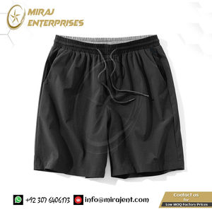 กางเกงขาสั้นหลวมกางเกงขาสั้นชายหาดขนาดใหญ่ขายส่ง OEM แฟชั่นกางเกงขาสั้นลําลองสีแดงผู้ชายฤดูร้อนแบรนด์ใหม่แห้งเร็ว - Product Image 5