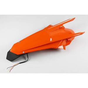 บังโคลนหลังสำหรับ KTM EXC-F 250 2017-2019บังโคลนรถจักรยานยนต์สีส้ม127 LED - Product Image 1