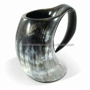 Burning Design <b>Mugs</b> Natural Solid Horn <b>Mugs</b> Drinking Indoor Decor Unique Material Design Drinking <b>Mug</b> - Product Image 3