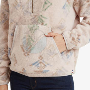 Sudaderas de mujer superventas en línea de alta calidad de diseño personalizado hecho sudaderas de lana Sherpa - Product Image 4