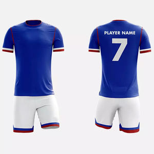 Conjunto de camiseta de fútbol personalizable para hombre de calidad superior, el mejor uniforme de alta calidad con impresión por sublimación para jugadores de fútbol - Product Image 1