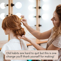 Anneaux de séparation pour cheveux Jackbilly Enterprises Pro Strong Hold, aiguilles à crochet en acier inoxydable, extensions de cheveux rapides pour les doigts