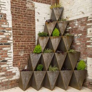 Pot <span class=keywords><strong>de</strong></span> fleur métallique <span class=keywords><strong>de</strong></span> série pour le fournisseur <span class=keywords><strong>de</strong></span> société d'architecture <span class=keywords><strong>de</strong></span> paysage <span class=keywords><strong>de</strong></span> conception <span class=keywords><strong>de</strong></span> jardin - Product Image 3