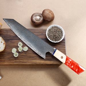 มีดทำครัวเหล็กคาร์บอนมีดเชฟเหล็กสแตนเลสคมแบบปรับแต่งได้ - Product Image 5