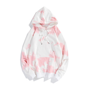 Nueva Sudadera con capucha de lana polar con capucha de lana Pareja suelta Algodón Manga larga Impreso Oversize Pullover - Product Image 3