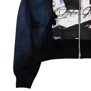 Fabricante Screen Printed Pullover Plain Pocket Custom Heavyweight Graphic Hoodie Men's Thermal - Product Image 3