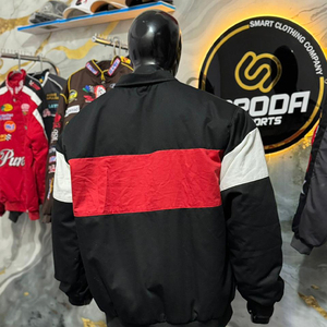Veste de course respirante personnalisée OEM en gros, style vintage F1 NASCAR, avec logos brodés, en coton épais, été/hiver - Product Image 6