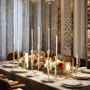 Modern Design <b>Taper</b> <b>Candle</b> Holder Home Decorative <b>Candle</b> Holder Unique <b>Candle</b> Jar - Product Image 3