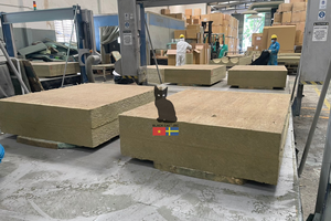 Matériau d'isolation thermique à haute densité Panneau de laine de roche usiné par CNC Tube de tuyau de laine minérale en pierre fabriquée thermique - Product Image 4