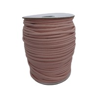 Lacets plats tressés durables et écologiques en polyester/nylon/coton de haute qualité - Longueur 120 cm, couleur personnalisée pour vêtements