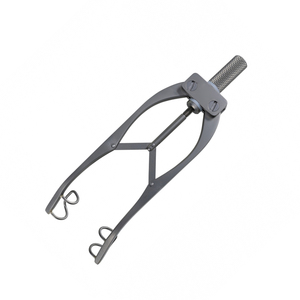 Espéculo de ojo de Castroviejo de acero pequeño de 14mm de largo X 5mm de profundidad con mecanismo de ajuste cuchillas fenestradas - Product Image 2