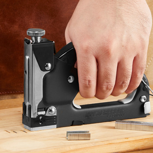 <span class=keywords><strong>Engrapadora</strong></span> Manual 2 en 1 <span class=keywords><strong>de</strong></span> Alto Rendimiento, Clavos Tipo D y Tipo T <span class=keywords><strong>para</strong></span> Tapicería y Carpintería - Product Image 1