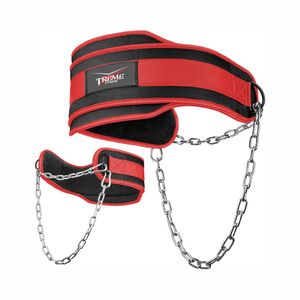 อุปกรณ์ป้องกันการบาดเจ็บสำหรับการยกน้ำหนักสำหรับผู้ใหญ่ Custom XTREME FITNESS GEAR XTR-NDB-02 สายรัดเอวแบบโซ่ไนลอนสำหรับออกกำลังกายที่บ้าน - Product Image 1