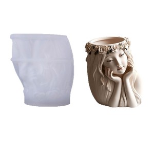 <span class=keywords><strong>Moule</strong></span> en silicone <span class=keywords><strong>pour</strong></span> bougie <span class=keywords><strong>ange</strong></span> en plâtre Dumo DIY, fabrication de pots à succulentes à double <span class=keywords><strong>ange</strong></span>, <span class=keywords><strong>moule</strong></span> <span class=keywords><strong>pour</strong></span> diffuseurs de parfum d'intérieur - Product Image 6