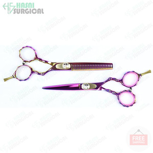 Tijeras de corte de pelo de alta calidad Tijeras de peluquero con mango de Bambú - Product Image 6