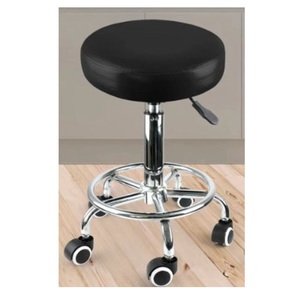 Tabouret de chirurgien de qualité hospitalière très demandé avec siège ergonomique et base métallique robuste pour les environnements médicaux, disponible à la vente - Product Image 4