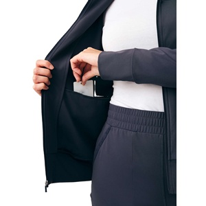 Blouse d'infirmière zippée pour femme de qualité supérieure, idéale pour l'été, vêtements d'hôpital tendance, blouses de travail très vendues pour femmes - Product Image 6