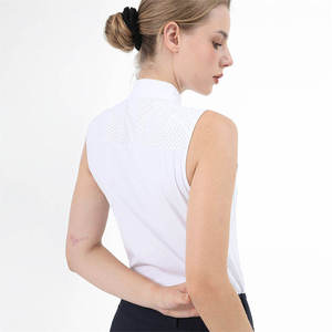 Camisetas de Equitación Profesionales para Mujer, Manga Larga, Antibacterianas, de Secado Rápido, de Nailon, para Montar a Caballo - Product Image 4