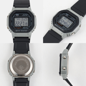 Orologio digitale con cinturino in Silicone quadrato Fournisseur De Montre Privatelabelwatchesdesign - Product Image 2