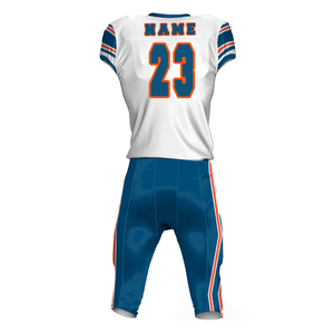 Camiseta de fútbol americano personalizada para hombre, nueva ropa deportiva, malla personalizada, cosida, impresa, nombre del equipo, número, uniformes, conjunto de estilo - Product Image 5