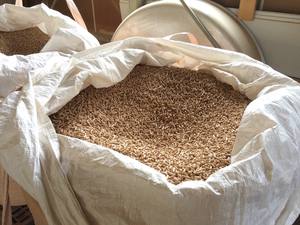 Vente en gros de granulés de bois dur biomasse granulés de bois bio sciure de bois en forme de bâton emballés dans un sac - Product Image 6