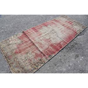 Alfombra turca clásica roja Beige Vintage área grande 3,9X9,6 pies respaldo de látex de lana Patchwork Rectangular 10mm para pasillo de noche - Product Image 2